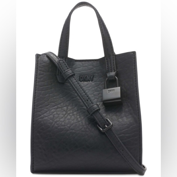 Dkny Handbags - DKNY Maze North South Tote Bag In Black